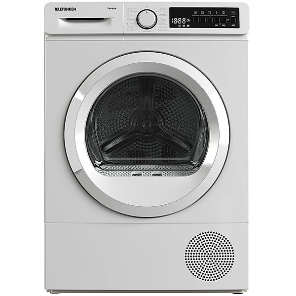 Telefunken Wärmepumpentrockner für 8 kg Wäsche Trockner Frontlader Wäschetr günstig online kaufen