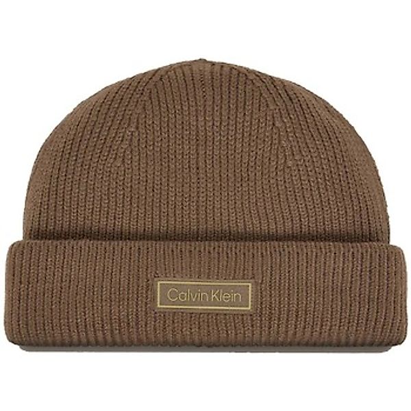 Calvin Klein Jeans  Mütze PATCH CHUNKY RIB COTTON günstig online kaufen