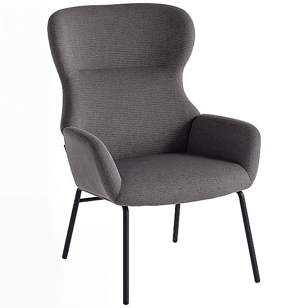 HOMCOM Ohrensessel Wohnzimmer Sessel Loungesessel Relaxsessel mit hoher Rüc günstig online kaufen