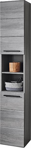 BASIC by Balculina Hochschrank "Silver,Badezimmerschrank BxHxT 34x190x30" 1 günstig online kaufen
