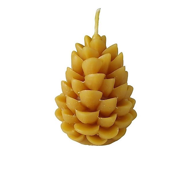 Aspinaworld Bienenwachskerze Tannenzapfen Kerzen 8 cm - 100% Bienenwachs - günstig online kaufen