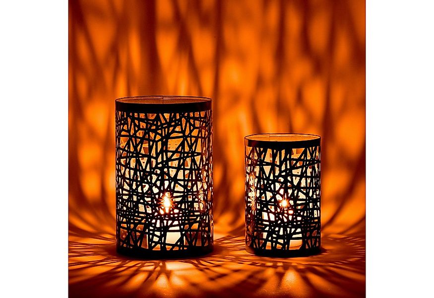 Marrakesch Orient & Mediterran Interior Teelichthalter 2er Set Skandinavisc günstig online kaufen