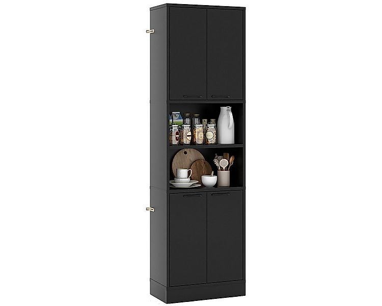 COSTWAY Küchenbuffet Küchenschrank Vorratsschrank 190cm günstig online kaufen