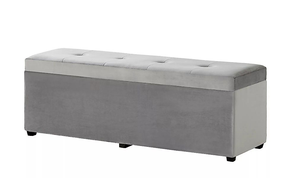 Sitztruhe - grau - 118 cm - 42 cm - 35 cm - Bänke > Einzelbänke - Möbel Kra günstig online kaufen