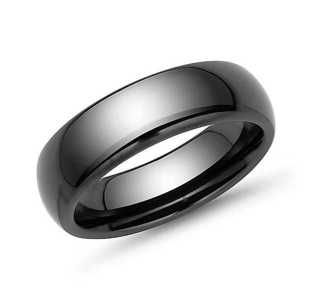 Unique Fingerring Hochwertiger kratzfester Schwarzer Keramik Ring KR0005 günstig online kaufen