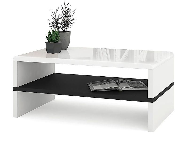 Mazzoni Couchtisch Design Rock Tisch Weiß günstig online kaufen