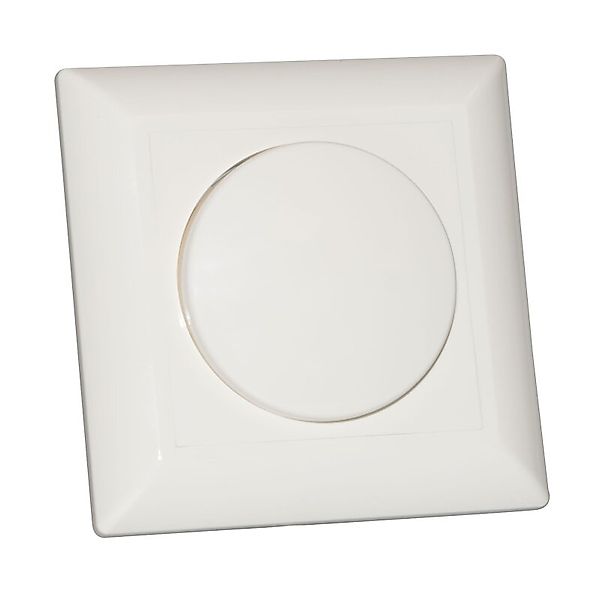 DOTLUX Abdeckrahmen für Drehdimmer, weiß, 8,4 x 8,4 cm günstig online kaufen