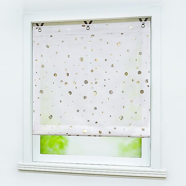 Joyswahl Raffrollo, mit Hakenaufhängung, freihängend, Ösenrollo günstig online kaufen