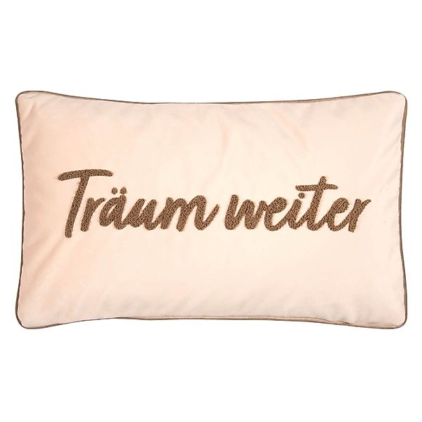 PAD Dekokissen Kissenhülle Träum weiter Sand, günstig online kaufen