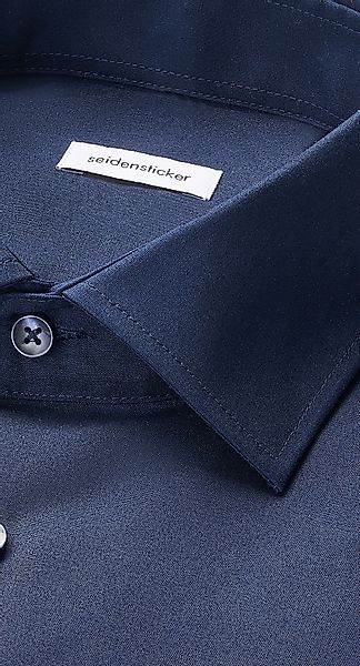 seidensticker Businesshemd "Schwarze Rose", Regular 1/1 Kentkragen Uni günstig online kaufen