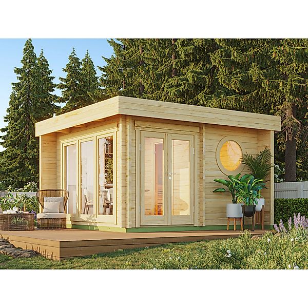 Fjordholz Saunahaus Modell Alma 70 günstig online kaufen