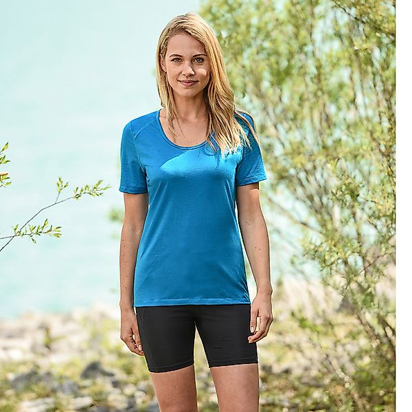 Engel Sports Damen Shirt Kurzarm Bio-schurwolle/seide günstig online kaufen