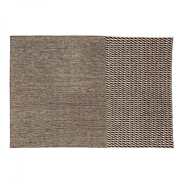 Nanimarquina - Blur Teppich 170x240cm - schwarz/beige/afghanische Wolle/Dic günstig online kaufen