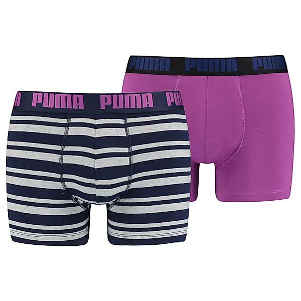 Puma Heritage Boxershorts Mit Streifen 2 Einheiten XL Purple Combo günstig online kaufen