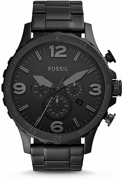Fossil Chronograph NATE JR1401, Quarzuhr, Armbanduhr, Herrenuhr, Stoppfunkt günstig online kaufen