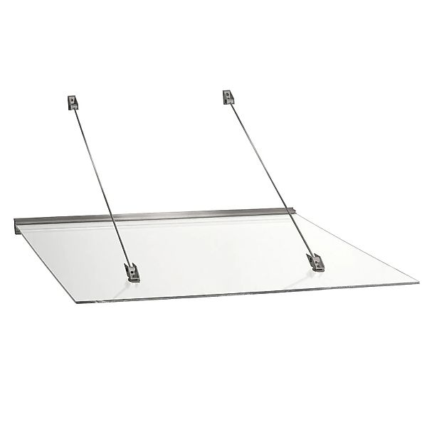 Roro Vordach V157 Edelstahl 150 cm x 101 cm x 74 cm günstig online kaufen