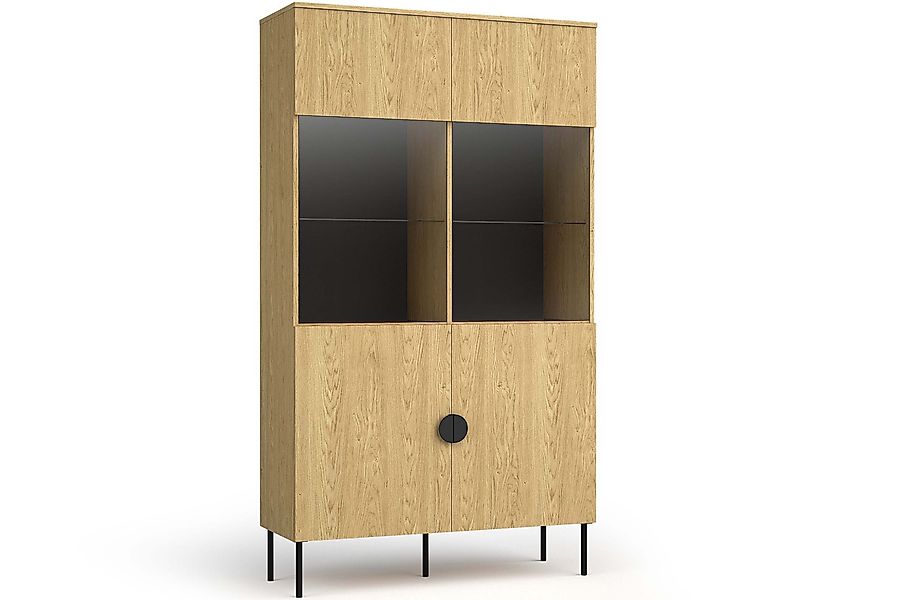 KONSIMO® Standvitrine VIDIS Vitrinenschrank, hergestellt in günstig online kaufen