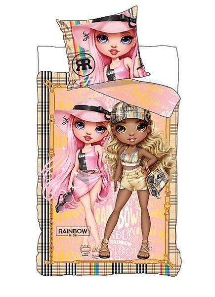 Rainbow High Kinderbettwäsche Rainbow High Bettwäsche 135 x 200 cm günstig online kaufen