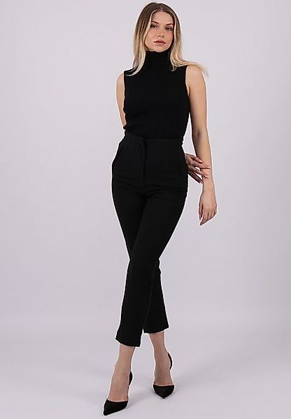 YC Fashion & Style Stoffhose "Sommer Chic: Royalblaue Statement-Cropped-Hos günstig online kaufen