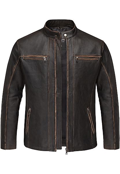 Amaci&Sons Lederjacke JUNEAU Lederjacke Herren Vintage günstig online kaufen