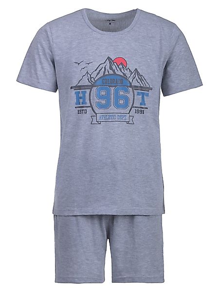 Henry Terre Schlafanzug Pyjama Set Shorty günstig online kaufen
