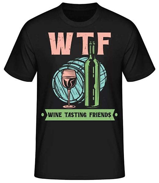 Wine Tasting Friends · Männer Basic T-Shirt günstig online kaufen