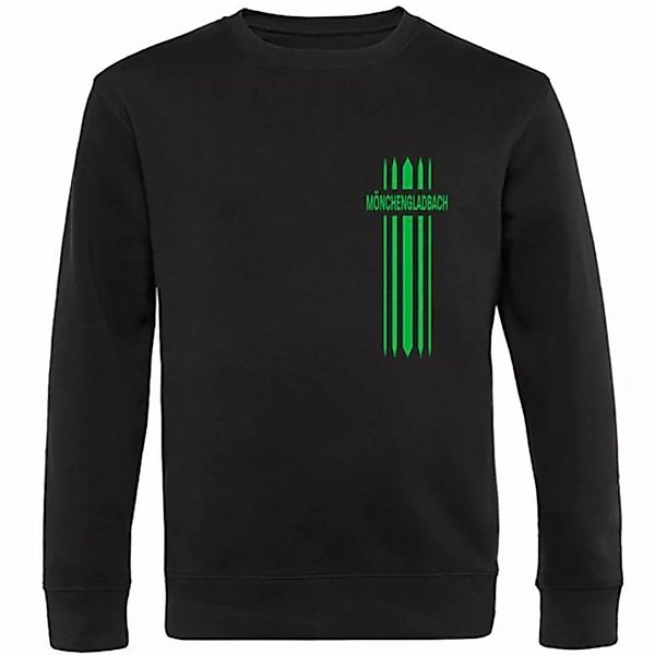 multifanshop Sweatshirt Mönchengladbach - Streifen - Pullover günstig online kaufen