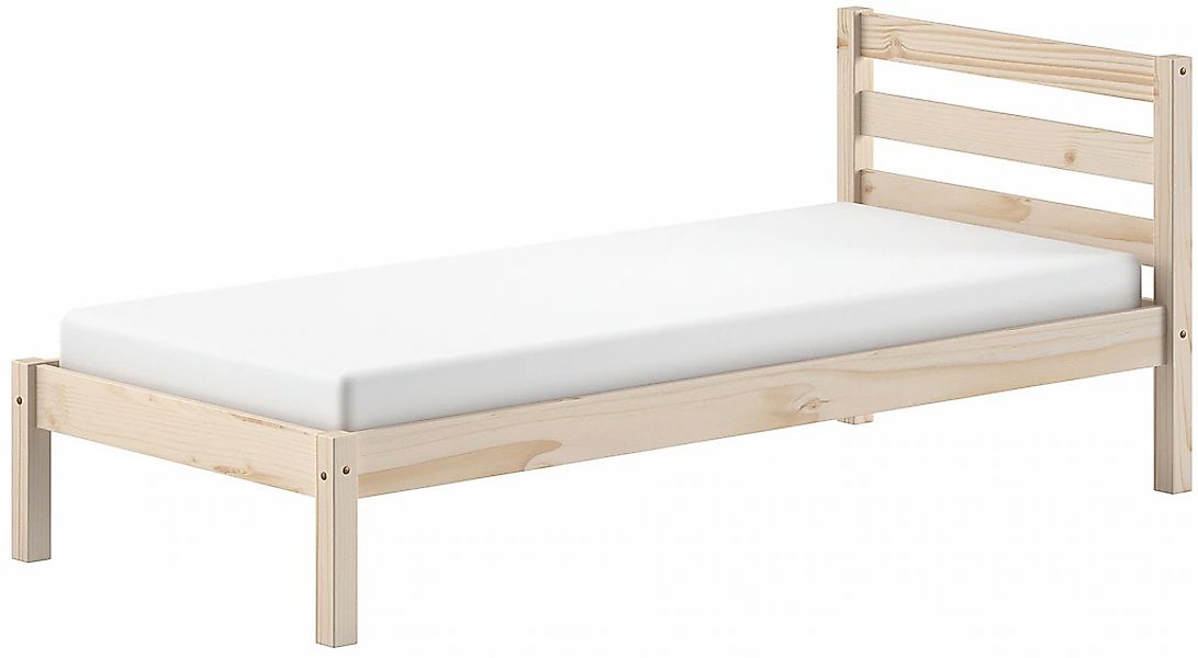 Vipack Massivholzbett "Pino, universell einsetzbar, gradliniges Design, Mad günstig online kaufen