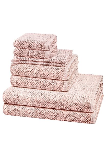 Cawö Handtuch Set Pure, Walkfrottee (Spar-Set, günstig online kaufen