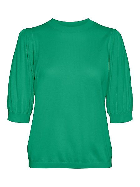 VERO MODA Rundhals- Bluse Damen Grün günstig online kaufen