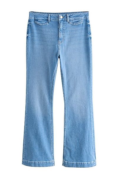 Next Schlagjeans Schlagjeans mit zwei Knöpfen (1-tlg) günstig online kaufen