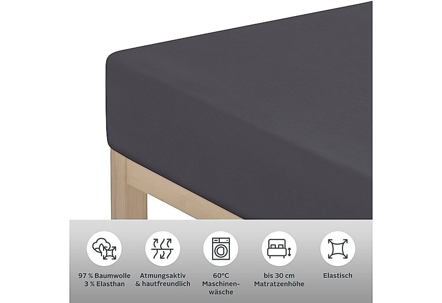 Guido Maria Kretschmer Home&Living Spannbettlaken Mila in Gr. 90x200, 140x2 günstig online kaufen