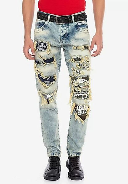 Cipo & Baxx Bequeme Jeans mit Destroyed-Elementen günstig online kaufen