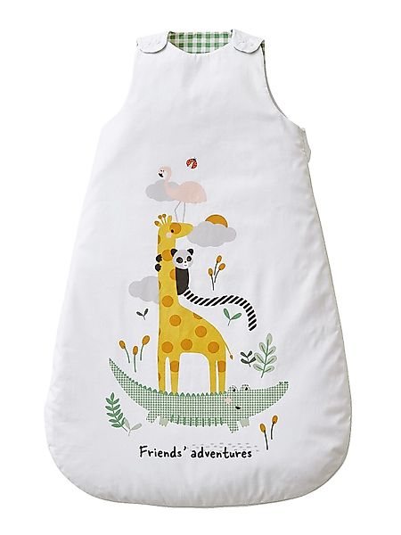 vertbaudet Babyschlafsack Baby Sommerschlafsack TIERPYRAMIDE, Sommerschlafs günstig online kaufen