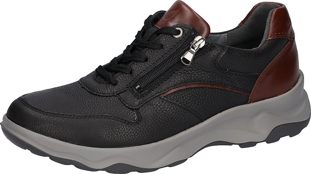 Waldläufer H-MAX Sneaker, Halbschuh, Schnürschuh mit seitlichem Reißverschl günstig online kaufen