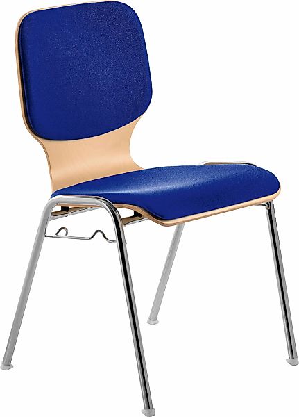 Mayer Sitzmöbel Besucherstuhl "2116" () Struktur (100% Polyester) Stapelstu günstig online kaufen
