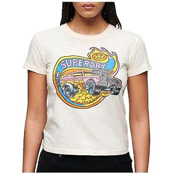 Superdry  T-Shirt T-shirt  Motif Fluo Motor günstig online kaufen