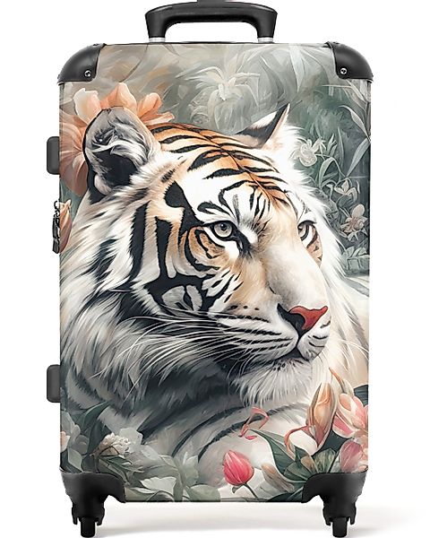 NoBoringSuitcases.com© Hartschalen-Trolley Tiger - Wildtiere - günstig online kaufen