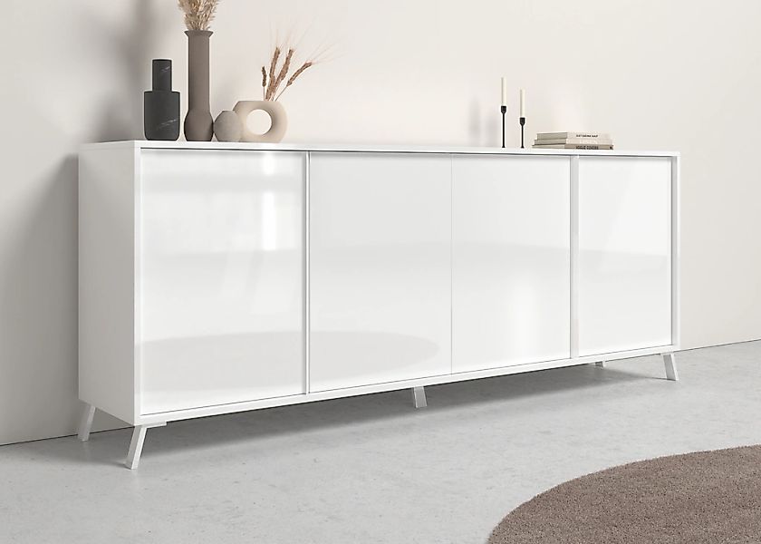 Home affaire Sideboard "City" Breite ca. 205 cm günstig online kaufen