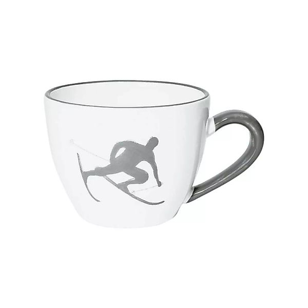 Gmundner Keramik Toni Grau Tee-Obertasse Maxima 0,4 L günstig online kaufen