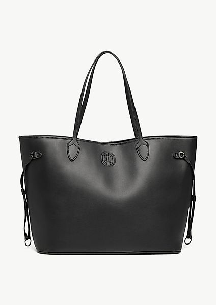 Comma Tragetasche Shopper aus Rindsleder mit günstig online kaufen