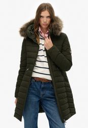 Superdry Steppjacke FUJI FAUX FUR HOOD günstig online kaufen