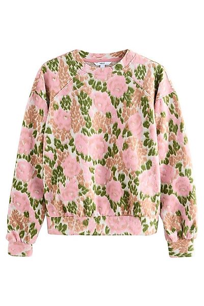Next Rundhalspullover Weiches langärmeliges Sweatshirt (1-tlg) günstig online kaufen