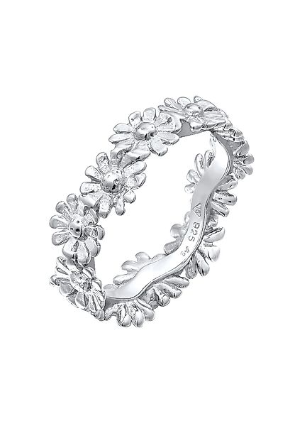 Elli Fingerring Bandring Blüte Blume Flower günstig online kaufen