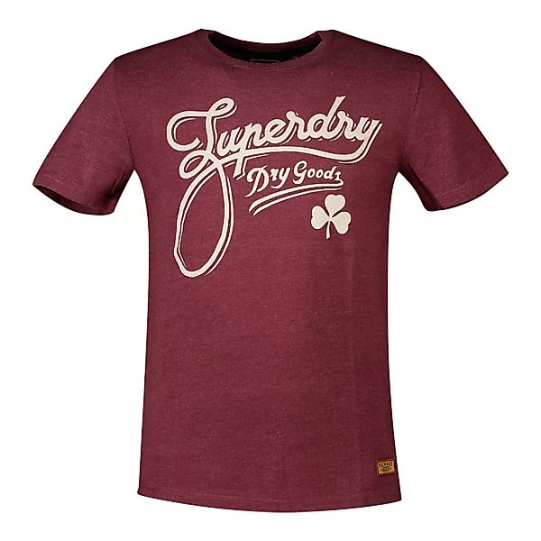 Superdry Workwear Graphic 185 Kurzarm T-shirt L Port Marl günstig online kaufen