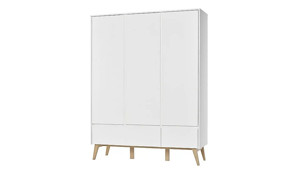 pinio Kleiderschrank  Swing ¦ weiß ¦ Maße (cm): B: 152 H: 199,5 T: 52.5 Bab günstig online kaufen