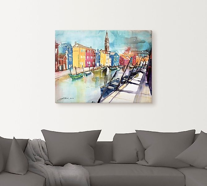 Artland Wandbild »Venedig«, Italien, (1 St.), als Alubild, Outdoorbild, Lei günstig online kaufen