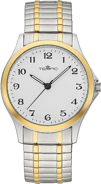 Tempic Quarzuhr, Armbanduhr, Herrenuhr, analog, Flexband, Zugband günstig online kaufen