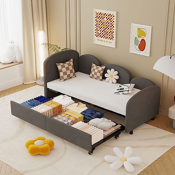 KLAM HOME Schlafsofa modernes Twin Size günstig online kaufen