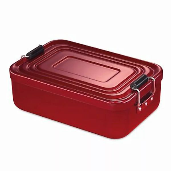 Neuetischkultur Lunchbox Aluminium Klein rot günstig online kaufen